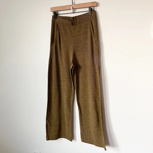 NEW Alembika Essential Cropped Pants Honey Womens 6-8 - Picture 6 of 16
